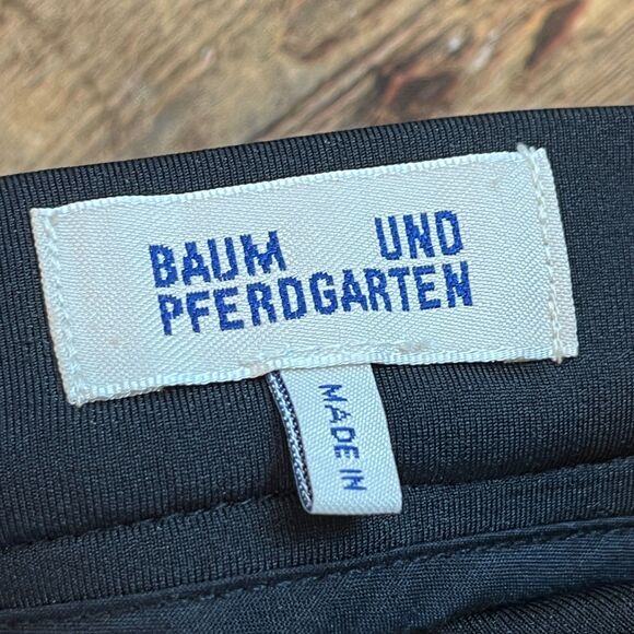 Baum Und Pferdgarten Black Stirrup Pants Front Seams XS - Picture 3 of 7